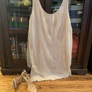 Champagne cocktail dress.